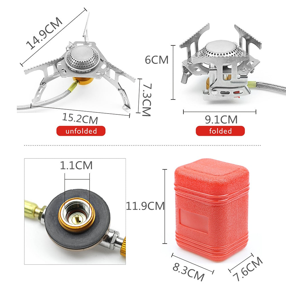 Hitorhike Portable Outdoor Folding Gas Stove Camping Equipment