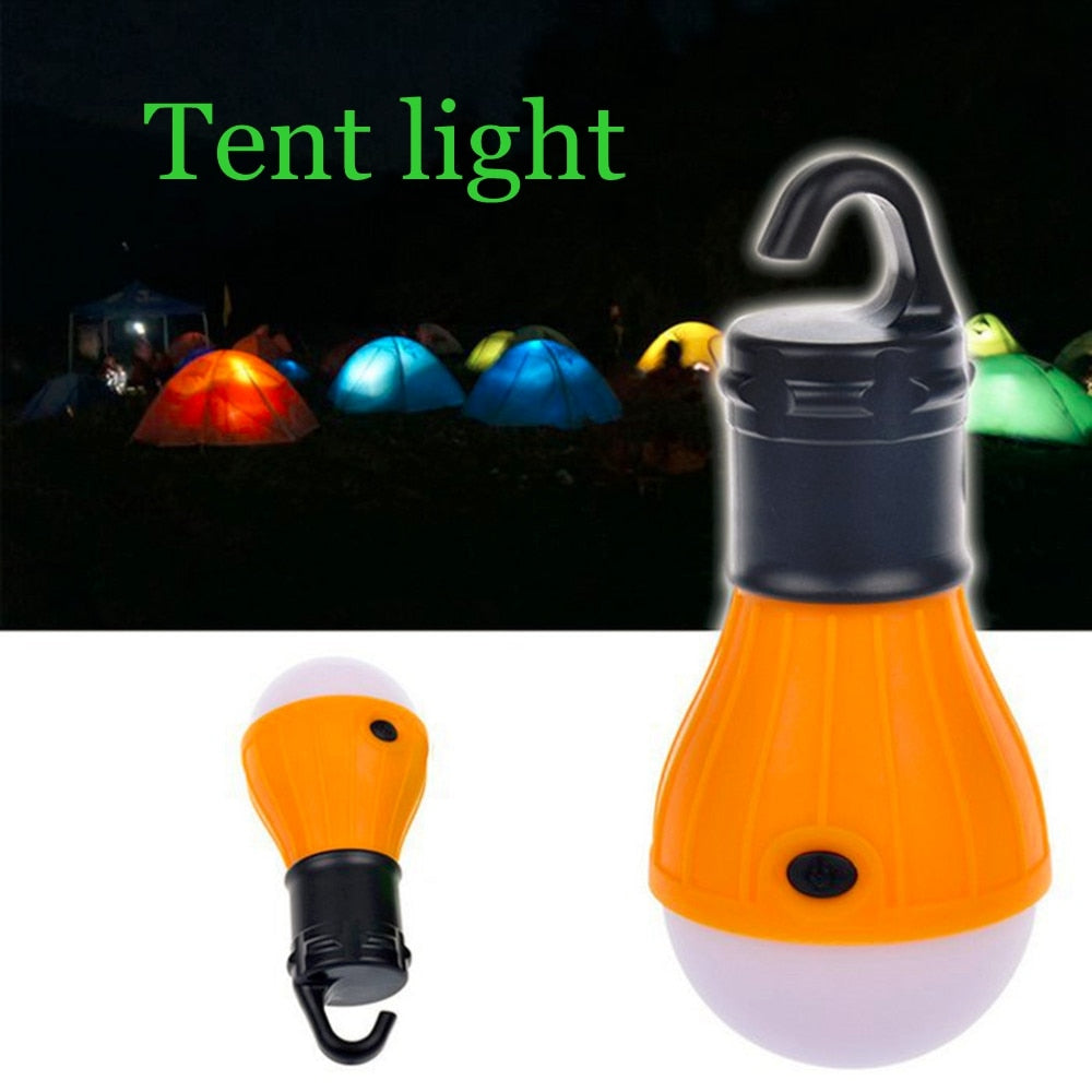 Mini Portable Lantern Emergency light Bulb battery powered camping outdoor Camping