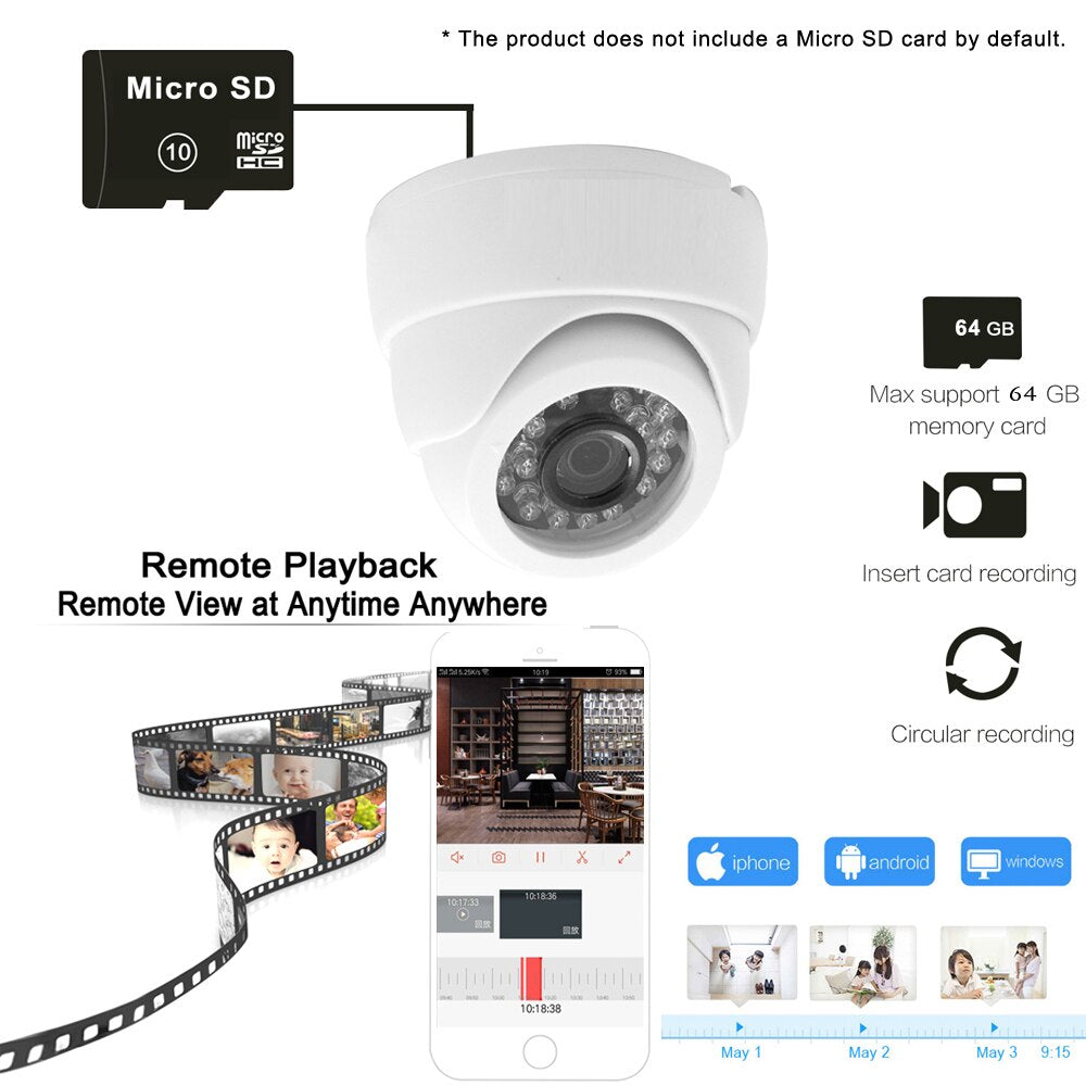 Ip Camera Wifi 1080p Surveillance Home Security Wireless CCTV Cameras