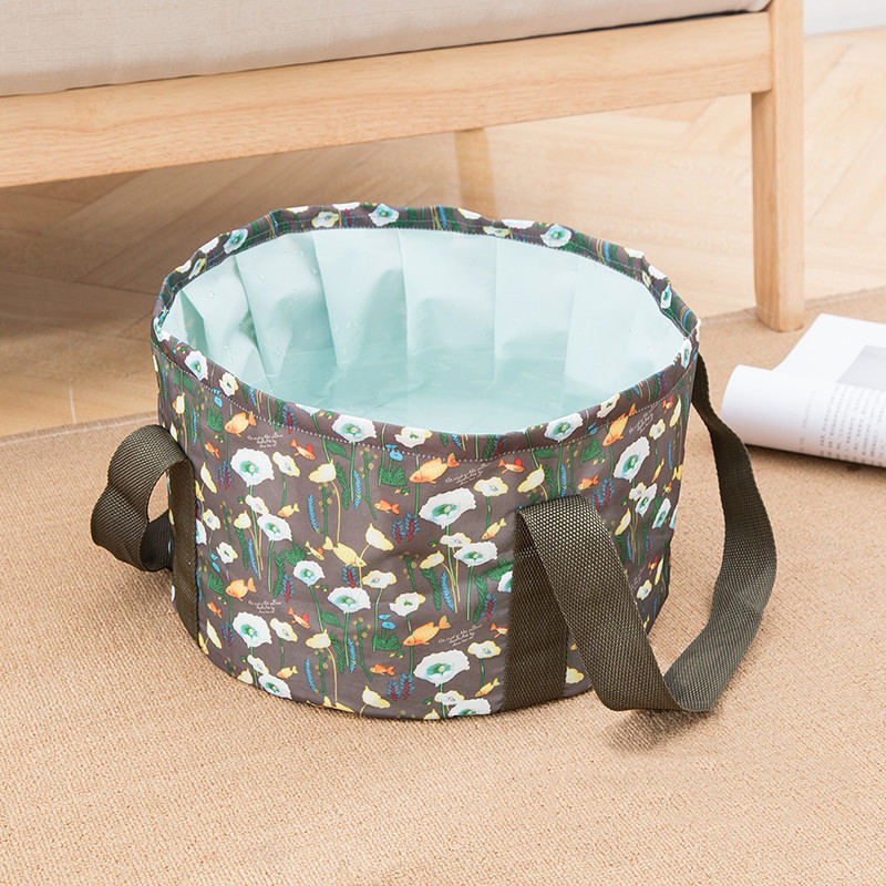 Foldable Basin Travel Camping Washbasin Bucket