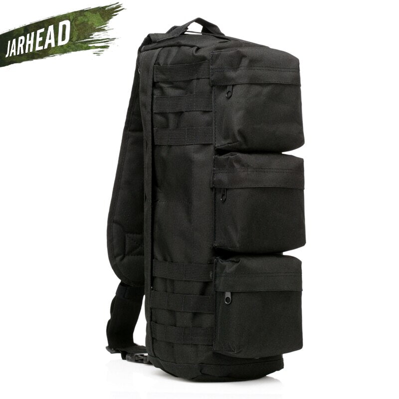 Military Tactical Assault Backpack Army Outdoor Molle Waterproof Rucksack Men Hiking