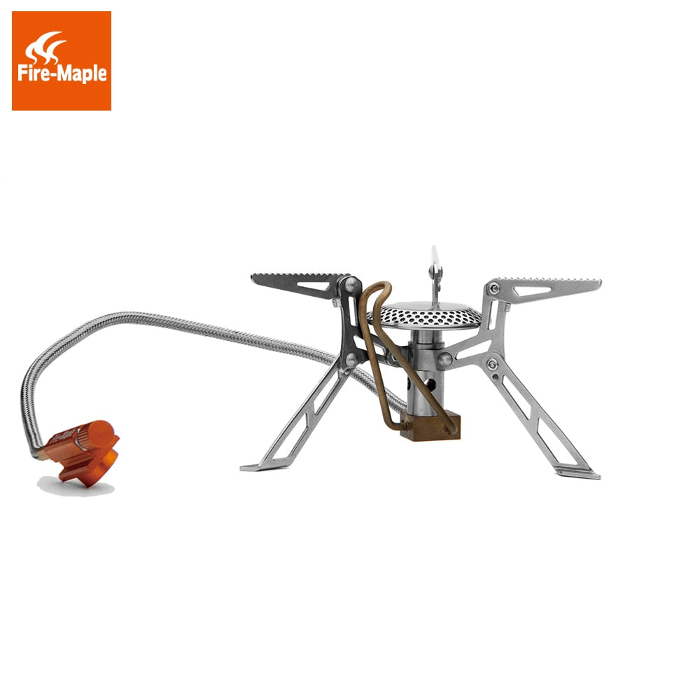 Hiking Gas Stoves Outdoor Picnic Stove Fire Maple Ultralight Portable Stainless Steel Gas