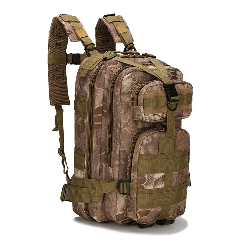 30L Hiking Camping Bag Army Military Tactical Climbing Trekking Storage Rucksack