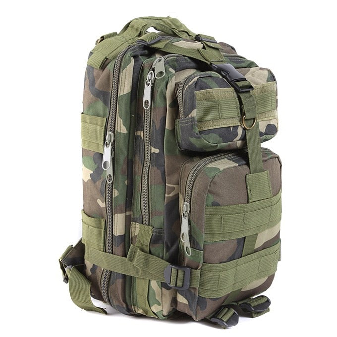 30L Hiking Camping Bag Army Military Tactical Climbing Trekking Storage Rucksack