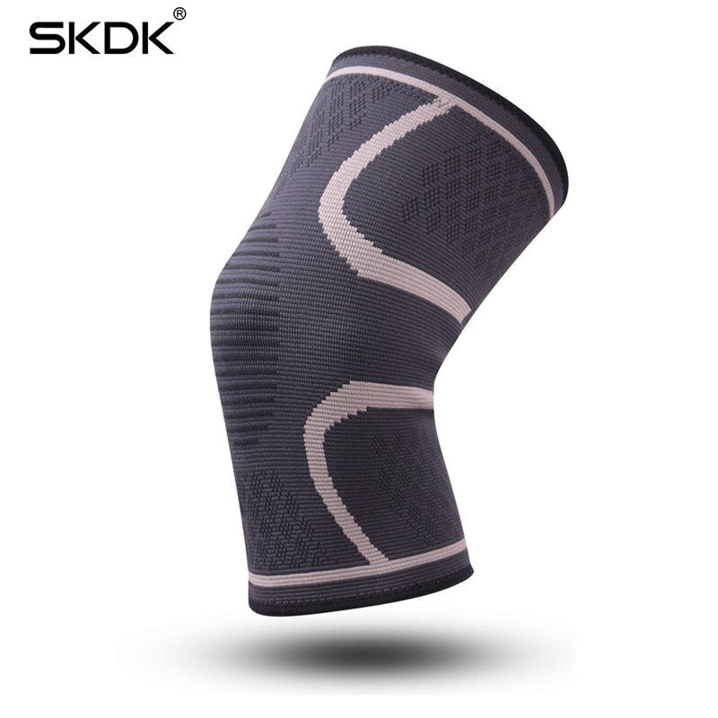 1pc Nylon Elastic Sports Knee Pads Breathable Support Knee Brace Running Fitness