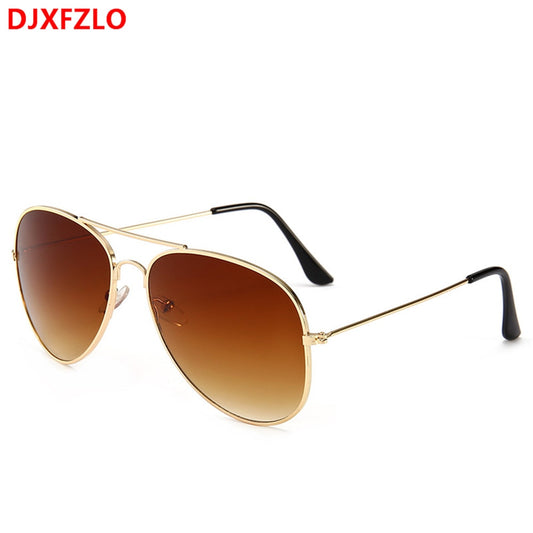 DJXFZLO Brand Designer  fashion gradient  sunglasses men and sunglasses women retro