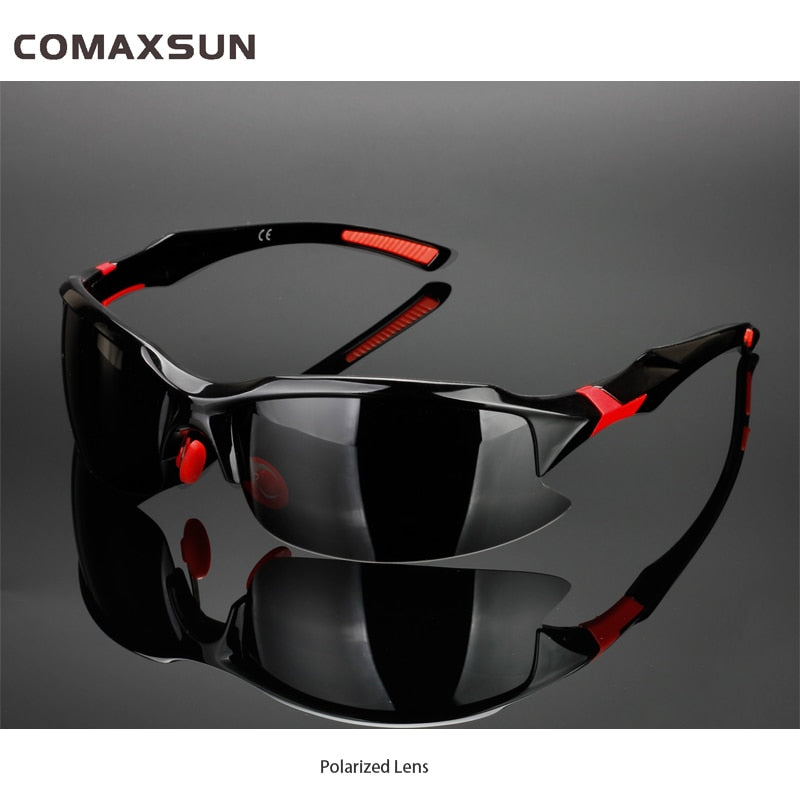 Comaxsun Professional Polarized Cycling Glasses Bike Goggles