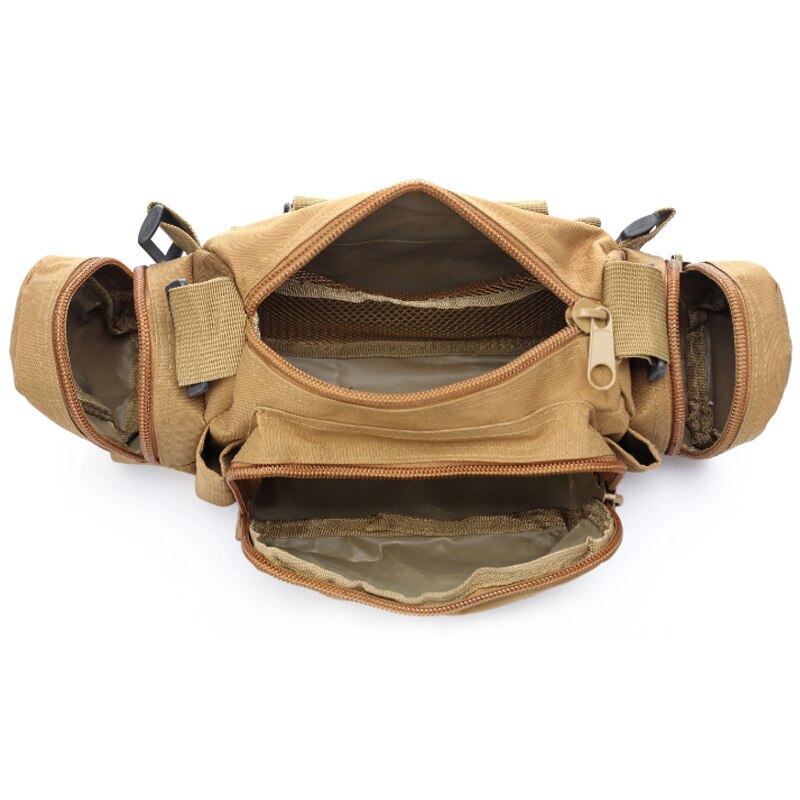 Outdoor Military Tactical Waist Bag Waterproof Nylon Camping Hiking Backpack Pouch