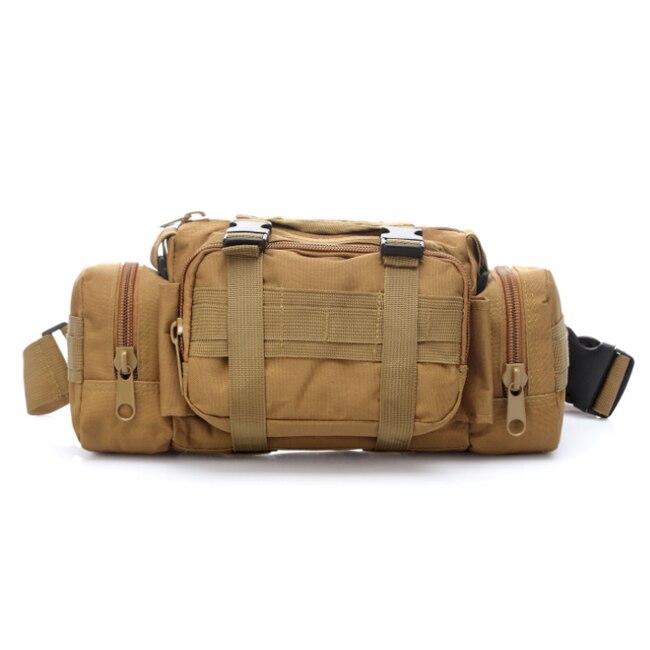 Outdoor Military Tactical Waist Bag Waterproof Nylon Camping Hiking Backpack Pouch