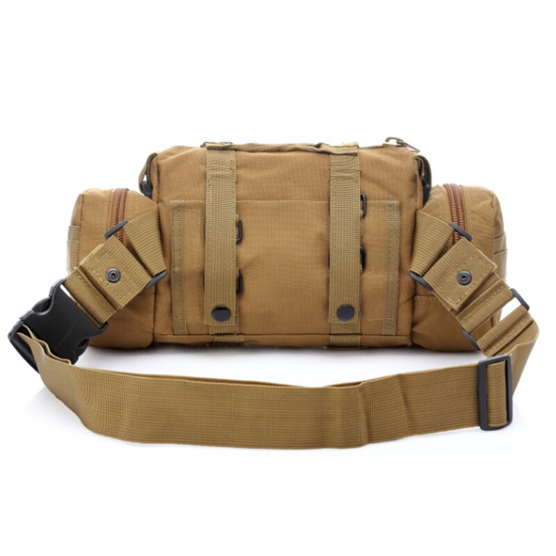 Outdoor Military Tactical Waist Bag Waterproof Nylon Camping Hiking Backpack Pouch