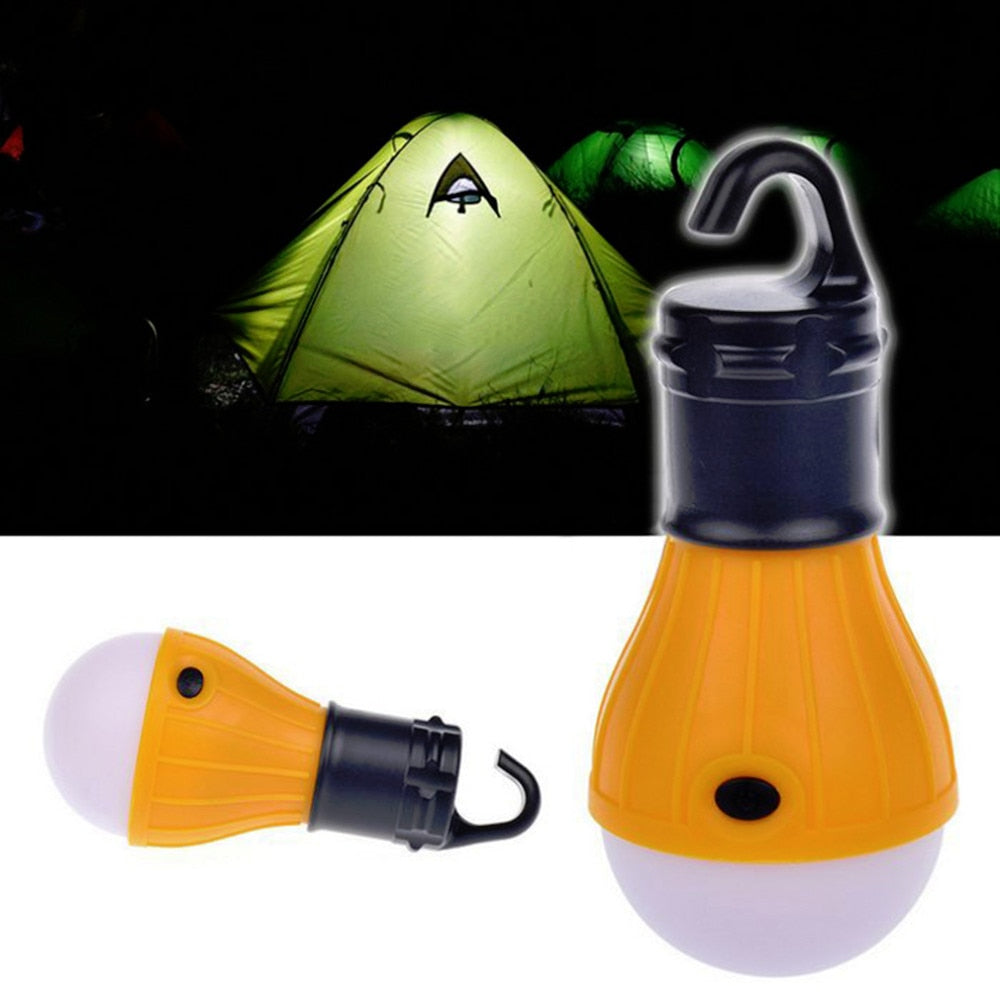 Mini Portable Lantern Emergency light Bulb battery powered camping outdoor Camping