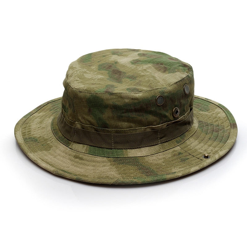 US Army Camouflage BOONIE HAT Thicken Military Tactical Cap Hunting Hiking Climbing