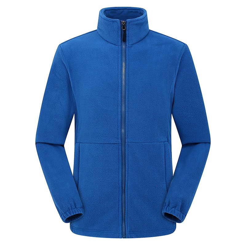 LNGXO Fleece Fabric Sweatshirts Softshell Hunting Hiking Polartec Jacket Men Women