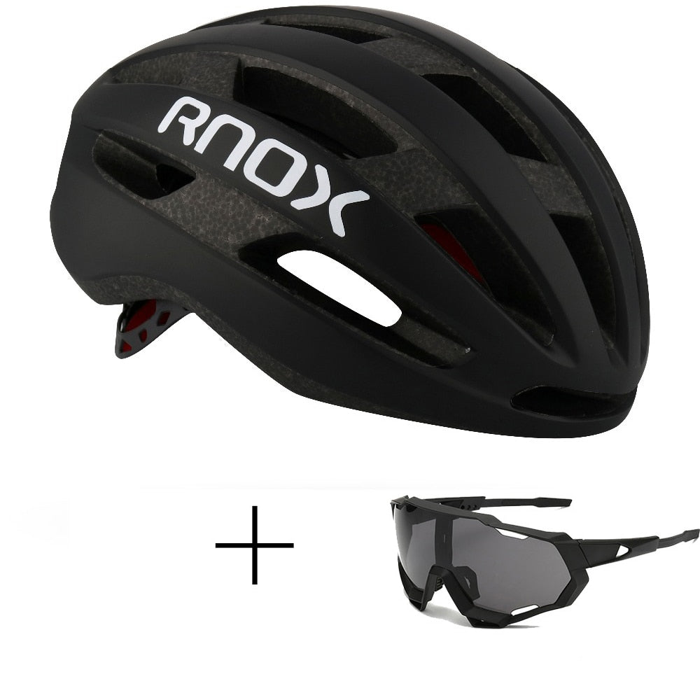 Rnox Aero Bicycle Safety Ultralight Road Bike Helmet Red MTB Cycling City Helmet Outdoor