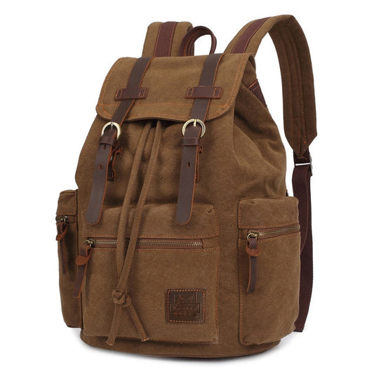 vintage canvas Backpacks Men And Women Bags Travel Students Casual