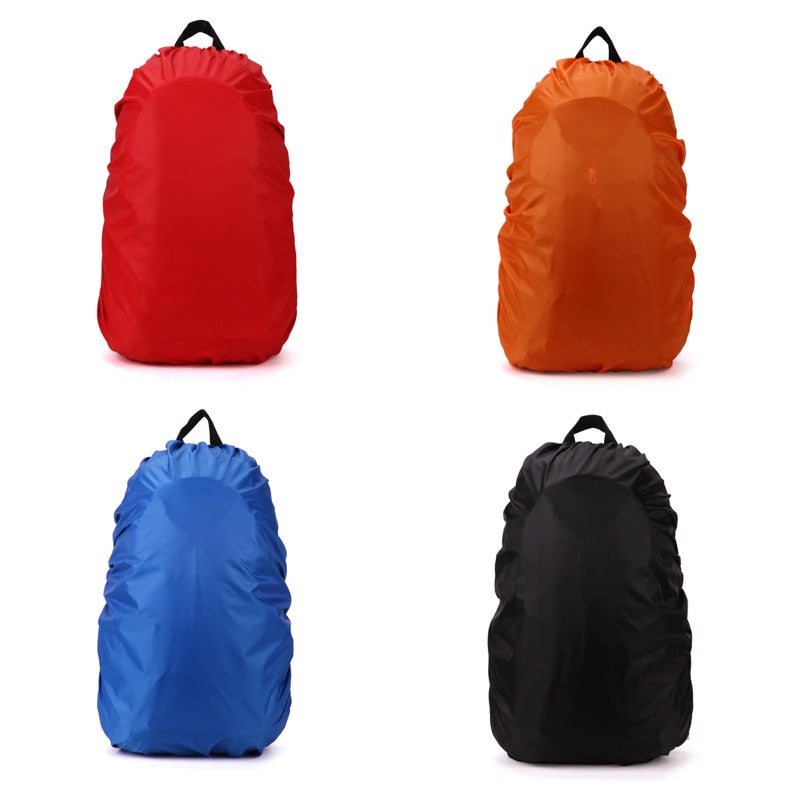 1Pcs 35-80L Adjustable Backpack Rain Cover Portable Waterproof Outdoor Accessories