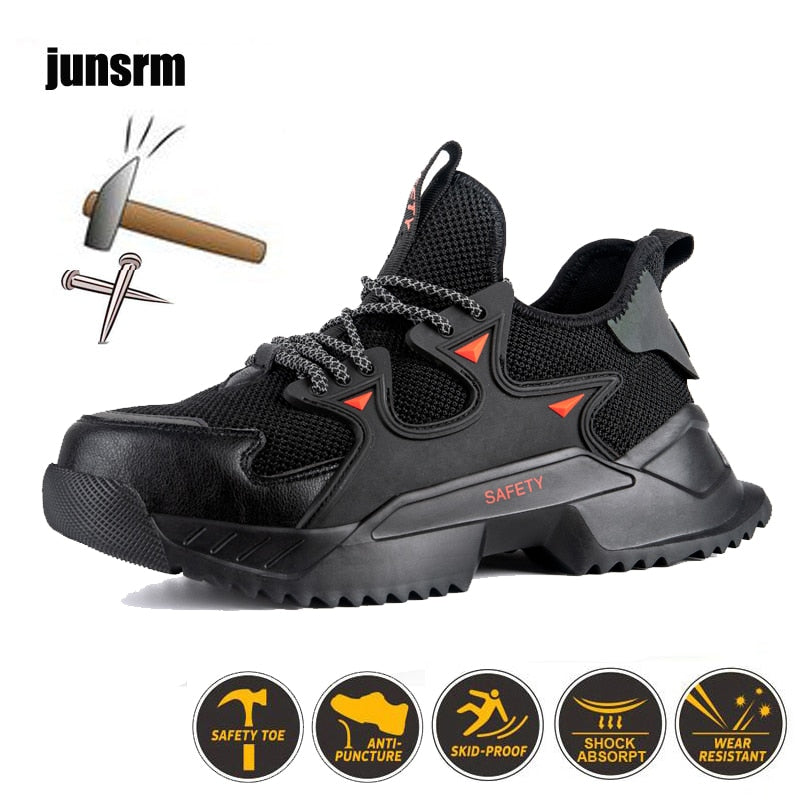 Lightweight safety shoes, comfortable, men and women sports, anti-piercing and foot protection