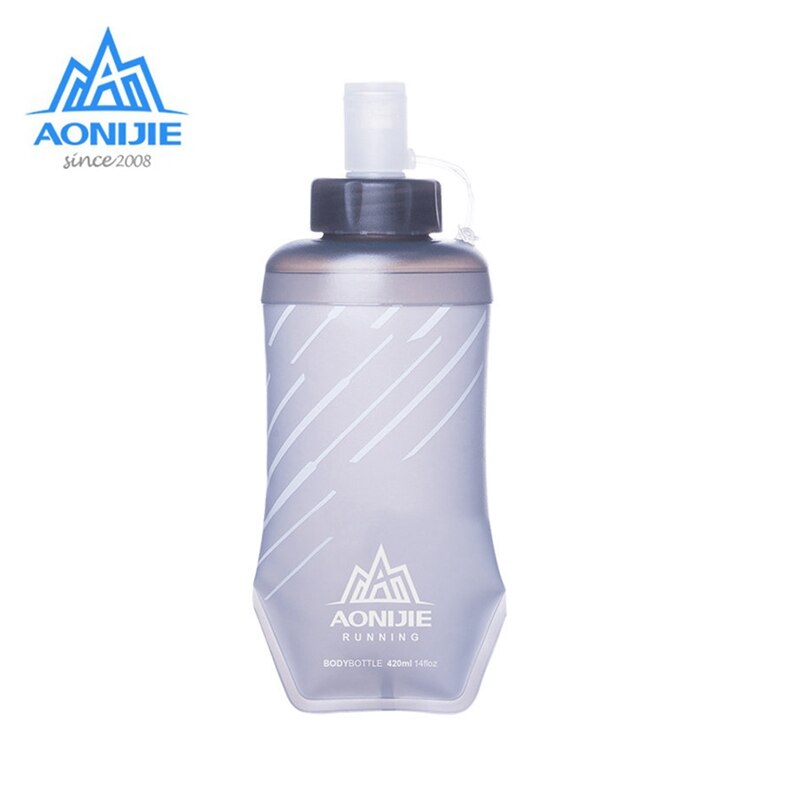 AONIJIE TPU Soft Drink Flask BPA Free Folding Water Bottle Sport Drinkwear