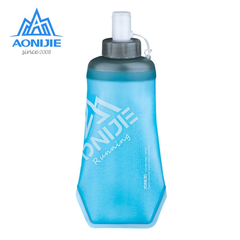 AONIJIE TPU Soft Drink Flask BPA Free Folding Water Bottle Sport Drinkwear