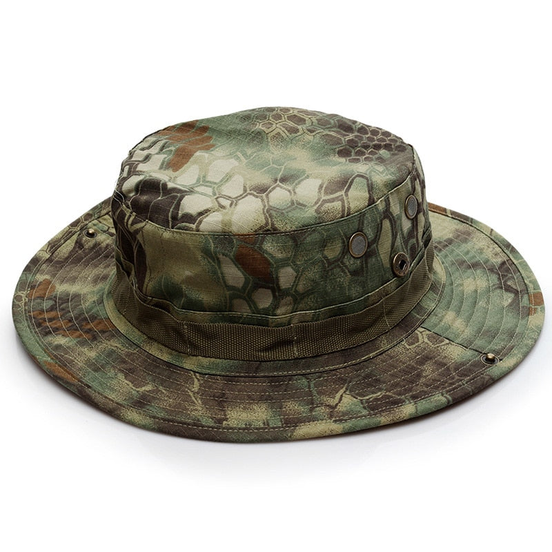 US Army Camouflage BOONIE HAT Thicken Military Tactical Cap Hunting Hiking Climbing