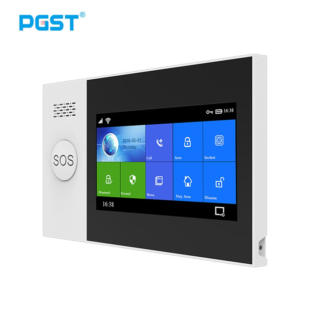 PGST Wireless Home WIFI GSM Security Alarm System Burglar Home Security