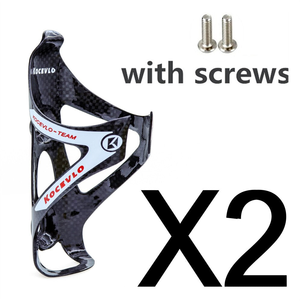 2021 HOT KOCEVLO Full Carbon Fiber Bicycle Water Bottle Cage MTB Road Bike Bottle