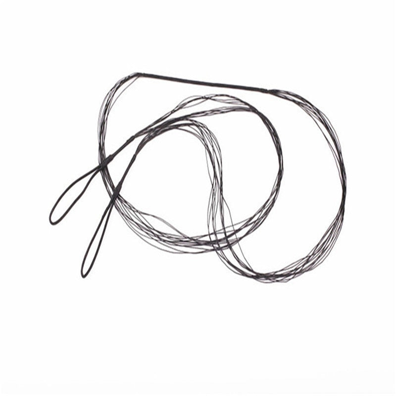 1PCS Black Bow String for Recurve Bow Traditional bowstring Archery Hunting  Length