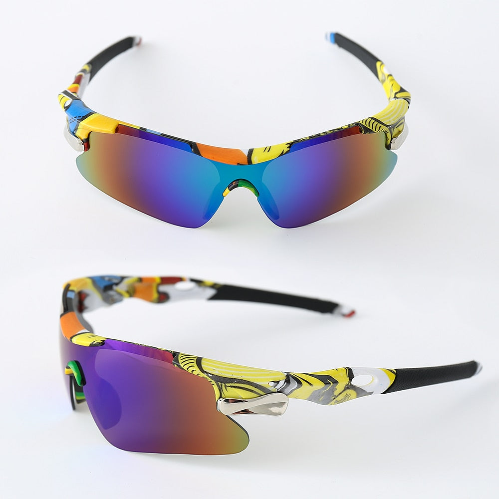 2021 New Outdoor Sport Cycling Eyewear Mountain Bike Bicycle Glasses UV400 Men Women