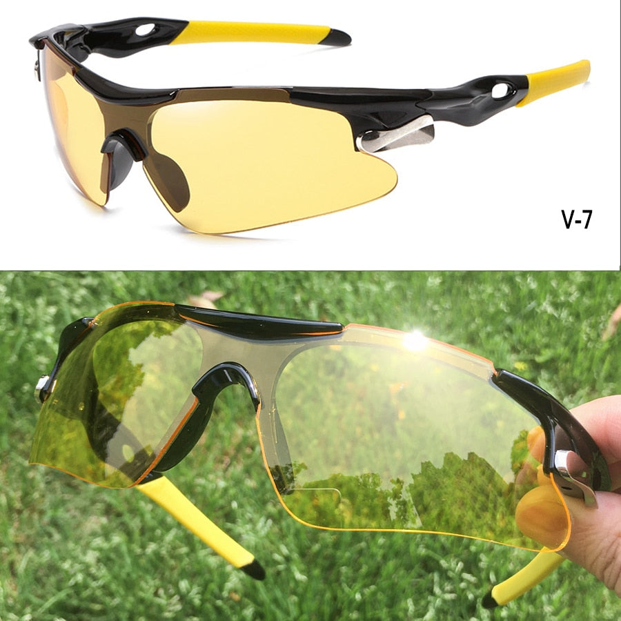 2021 New Outdoor Sport Cycling Eyewear Mountain Bike Bicycle Glasses UV400 Men Women