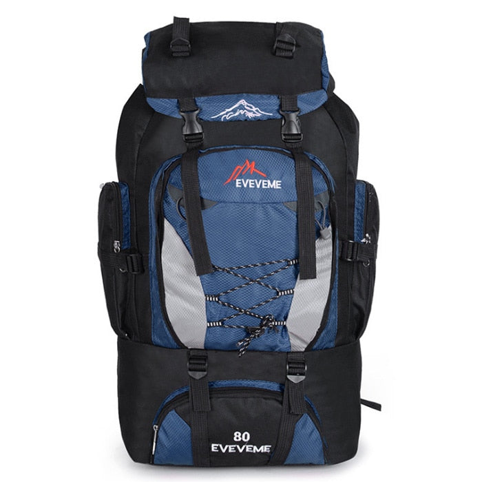 Men&#39;s 80L Big Hiking Mountaineering Backpack Climbing Hiking Backpack Camping