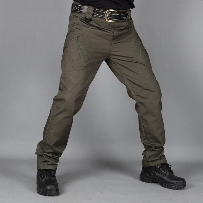 cargo pants men Multi Pocket Outdoor Tactical Sweatpants military army plus size