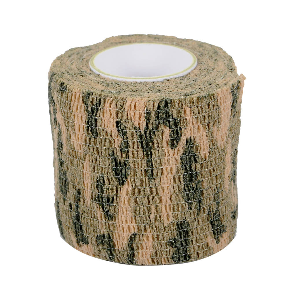 Tactical Camo Stretch Tape Bandage Camping Hunting Camouflage Tape Military First Aid