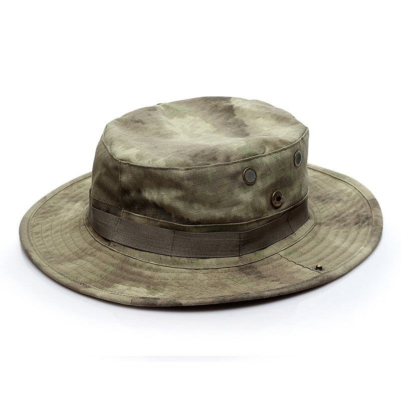 US Army Camouflage BOONIE HAT Thicken Military Tactical Cap Hunting Hiking Climbing