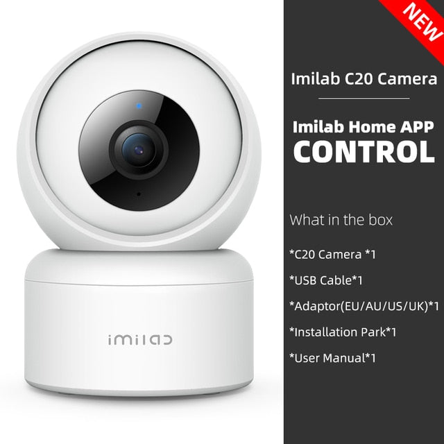 Home Security Camera IMILAB C20 Indoor Security WiFi Camera with Night Vision