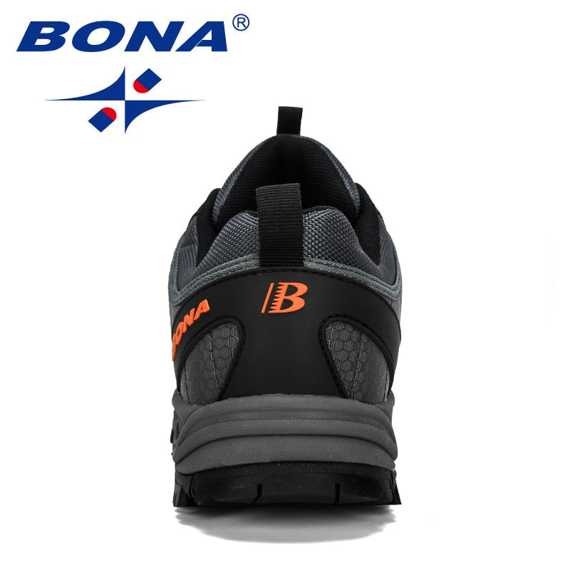 BONA New Arrival Hiking Shoes Man Mountain Climbing Shoes Trainer Footwear Men