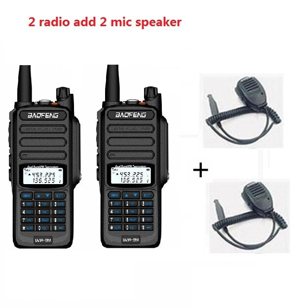 1/2pcs 15W 8000MAH  Baofeng UV-9R ERA Waterproof walkie talkie two way radio