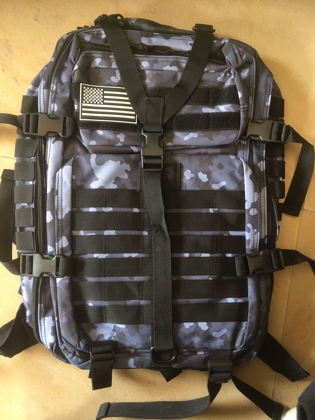 50L Military Tactical Assault Backpack Waterproof Army Molle Back Pack