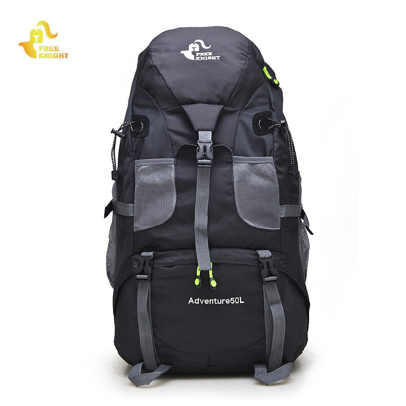 50L Hiking Backpack Climbing Bag Rucksack Camping Trekking  Waterproof Sports