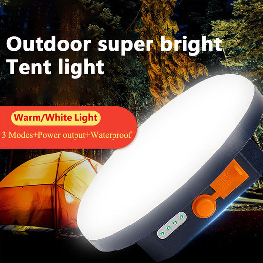 7200mAh LED Tent Light Rechargeable Lantern lanterna Portable Emergency Night Light