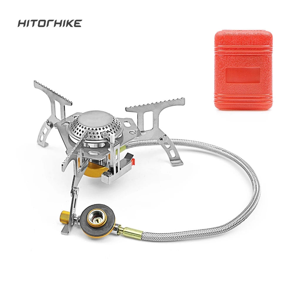 Hitorhike Portable Outdoor Folding Gas Stove Camping Equipment