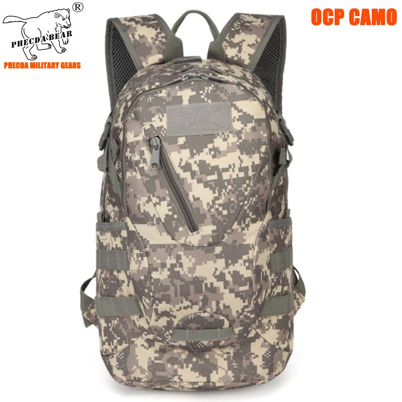 Small tactical backpack Atacs FG camouflage military assault backpack hiking pack cycling bagpack