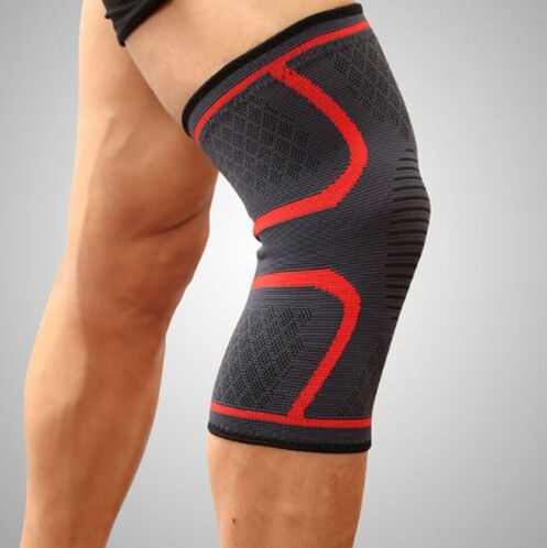 1PCS Elastic Sports Leg Knee Support Brace Wrap Protector Leg Compression Safety