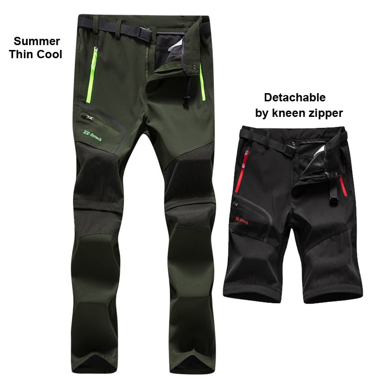 Men Summer Spring Autumn Fall Hiking Trekking Fishing Camping Climbing Run Trousers