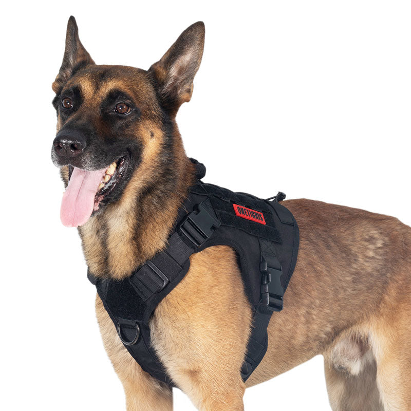 OneTigris Dog Harness Vest for Walking Hiking Hunting Tactical Military Water-Resistan