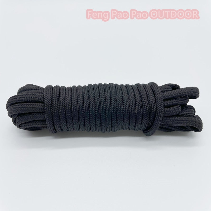 5 Meters Dia.4mm 7 Stand Cores Parachute Cord Lanyard Outdoor Camping Rope