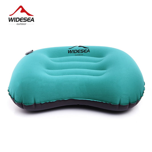 Widesea Portable Inflatable Pillow Camping Equipment  Compressible Folding