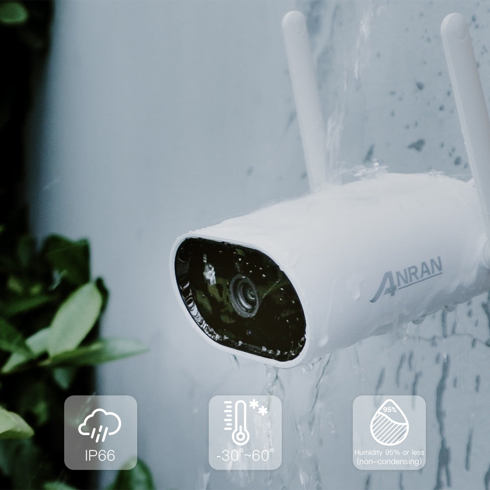 ANRAN 5MP H.265+ Ultra HD Video Security System Waterproof Outdoor Wireless