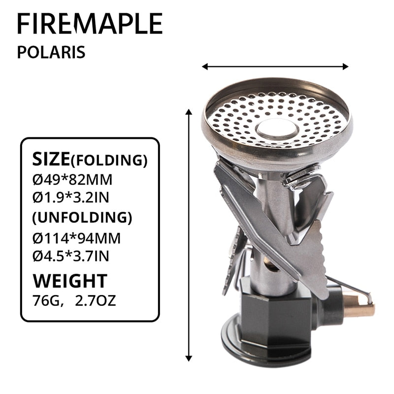 Fire Maple Polaris Pressure Regulator Gas Burner Stove Outdoor Ultralight Simmer Control