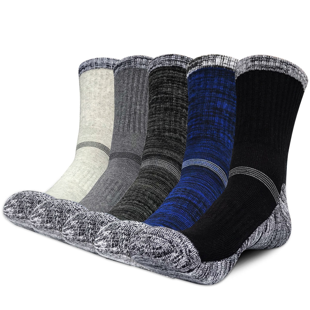 Winter Men Socks Thicken Thermal Pile Cashmere Snow Socks Climbing Hiking Sport