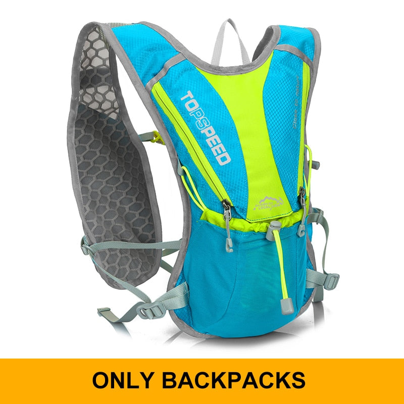 Running, cycling, trail running, hiking, marathon, ultra-light outdoor water bag backpack